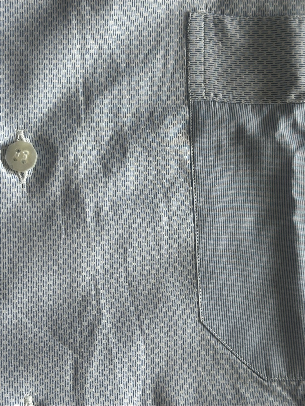 Stefano Ricci Light Blue Micro-Pattern Dress Shirt - Picture 4 of 6